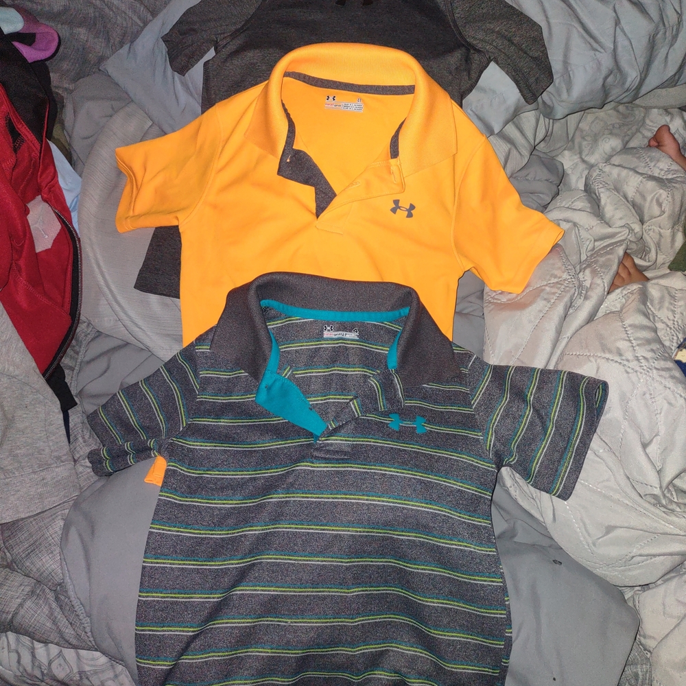 Under Armour Heat Gear Boy's Button Down/Fitted Shirts